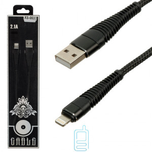 USB Кабель XS-003 Lightning чорний