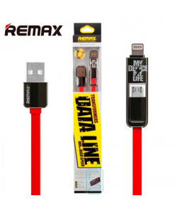 USB кабель Remax Transformer Apple Lightning-micro 1m червоний