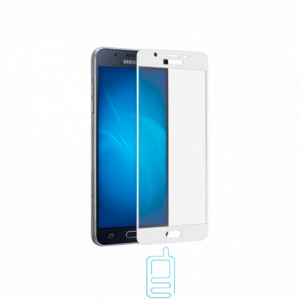 Защитное стекло Full Screen Samsung J5 2017 J530 white тех.пакет