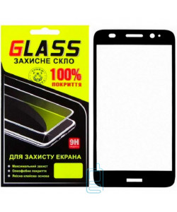 Защитное стекло Full Screen Huawei Y3 2017 black Glass