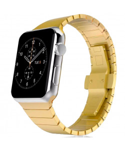 Ремінець металевий Apple Watch 44mm – 1 Bead Metal (золото)