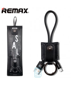 USB кабель Remax RC-079m micro USB 0.3m черный
