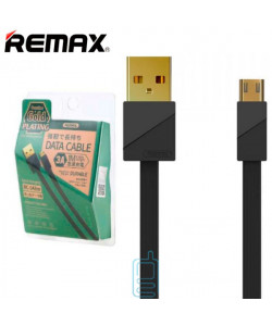 USB кабель Remax RC-048m Gold plating micro USB черный