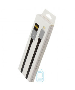 USB кабель iPhone 5S лінійка 1m чорний