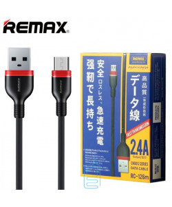 USB кабель Remax RC-126m Chooos micro USB черный