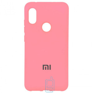 Чохол Silicone Case Full Xiaomi Mi6X, Mi A2 рожевий