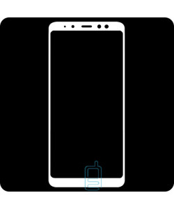 Захисне скло Full Screen Samsung A8 2018 A530 white тех.пакет