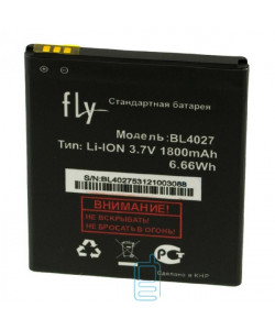 Акумулятор Fly BL4027 2000 mAh Quad Phoenix IQ4410 AAAA / Original тех.пакет