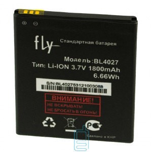 Аккумулятор Fly BL4027 2000 mAh Quad Phoenix IQ4410 AAAA/Original тех.пакет