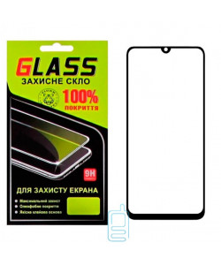 Защитное стекло Full Glue Samsung A40 2019 A405 black Glass