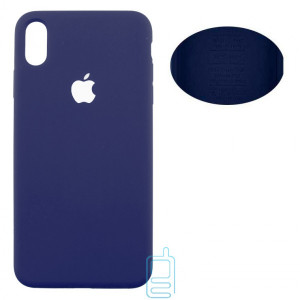 Чохол Silicone Cover Full Apple iPhone XR синій