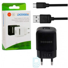 Сетевое зарядное устройство Doogee YJ-06 1USB 2.0A micro-USB black