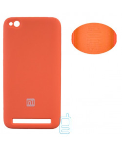 Чохол Silicone Cover Full Xiaomi Redmi 5A помаранчевий