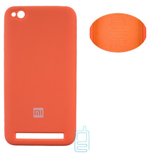 Чохол Silicone Cover Full Xiaomi Redmi 5A помаранчевий