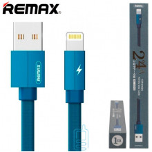 USB кабель Remax RC-094i Kerolla Lightning 1m синій