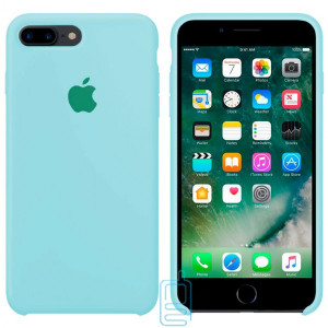 Чохол Silicone Case Apple iPhone 7 Plus, 8 Plus світло-бірюзовий 17