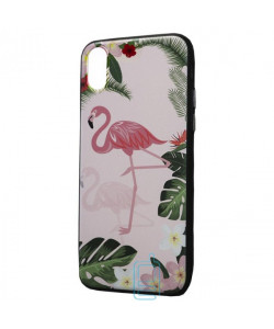 Чохол Creative TPU + PC Apple iPhone X, XS Flamingo