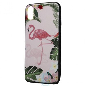 Чехол Creative TPU+PC Apple iPhone X, XS Flamingo