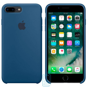 Чохол Silicone Case Apple iPhone 7 Plus, 8 Plus темно-синій 36