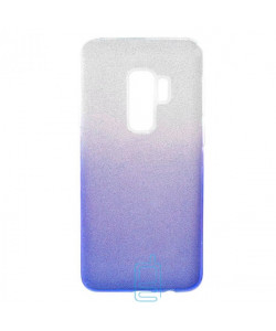 Чехол силиконовый Shine Samsung S9 Plus G965 градиент синий