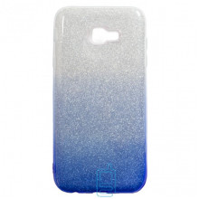 Чехол силиконовый Shine Samsung J4 Plus 2018 J415 градиент синий
