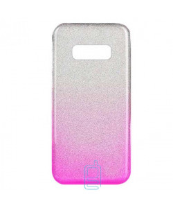 Чохол силіконовий Shine Samsung S10E G970 градієнт рожевий