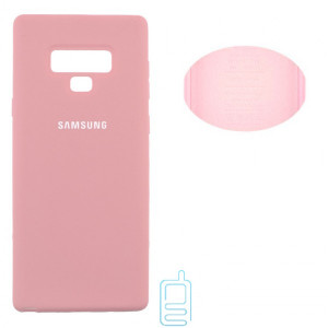 Чохол Silicone Cover Full Samsung Note 9 N960 рожевий