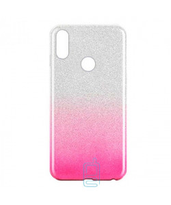 Чехол силиконовый Shine Xiaomi Redmi 7 градиент розовый