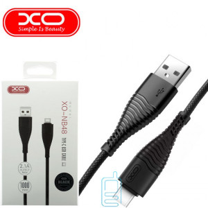 USB кабель XO NB48 Type-C 1m чорний