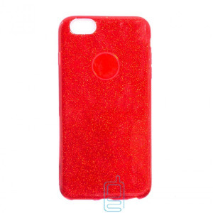Чохол силіконовий Shine Apple iPhone 6 Plus, 6S Plus червоний