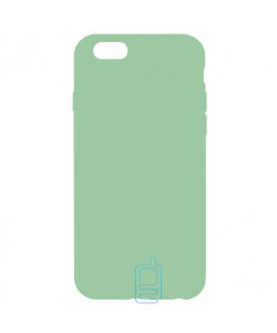 Чохол Silicone Cover Full Apple iPhone 6, 6S салатовий