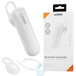 Bluetooth гарнітура LEGEND LD-2001 біла