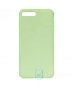 Чехол Silicone Cover Full Apple iPhone 7 Plus, 8 Plus салатовый