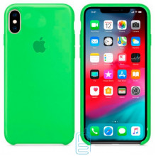 Чохол Silicone Case Apple iPhone XS Max зелений 32