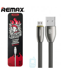 USB Кабель Remax Kinght RC-043m micro USB чорний