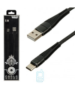 USB Кабель XS-003 Type-C чорний