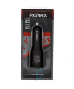 Автомобільний зарядний пристрій Remax CC201 2USB 2.1A black