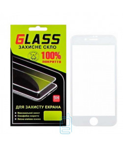 Защитное стекло Full Glue Apple iPhone 7 Plus, iPhone 8 Plus white Glass