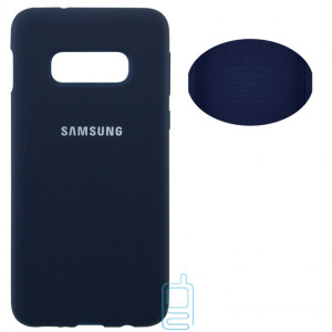 Чохол Silicone Cover Full Samsung S10E G970 синій