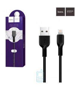 USB кабель Hoco X20 ″Flash″ Apple Lightning 3m черный