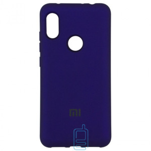 Чохол Silicone Case Full Xiaomi Redmi Note 6 Pro фіолетовий