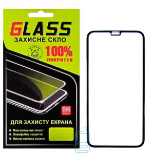 Защитное стекло Full Glue Apple iPhone X, iPhone XS black Glass