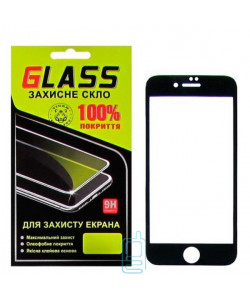 Захисне скло Full Glue Apple iPhone 7, iPhone 8 black Glass