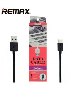 USB кабель Remax Light speed RC-006a Type-C 1m черный