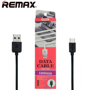 USB кабель Remax Light speed RC-006a Type-C 1m чорний