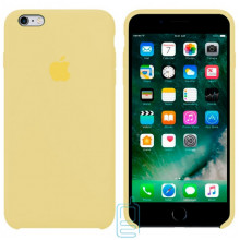 Чохол Silicone Case Apple iPhone 6, 6S блідо-жовтий 51