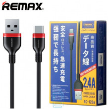 USB кабель Remax RC-126a Chooos Type-C чорний