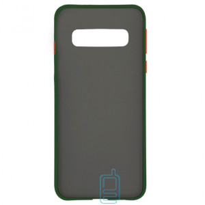Чехол Goospery Case Samsung S10 G973 зеленый