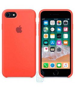 Чехол Silicone Case Apple iPhone 6 Plus, 6S Plus светло-оранжевый 02
