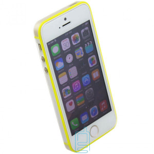 Чохол-бампер Apple iPhone 5 Vser жовтий